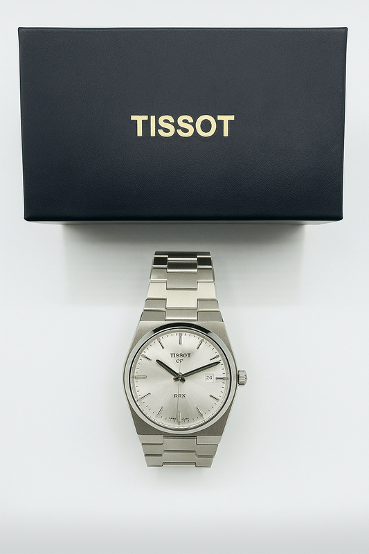 Tissot Men's PRX 40mm Quartz White Dial – Stainless Steel Watch