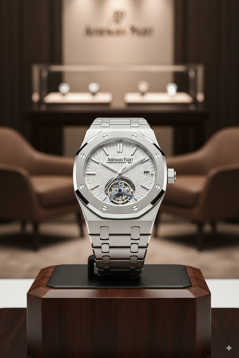Audemars Piguet Royal Oak Tourbillon Ultra-Thin Platinum Watch
